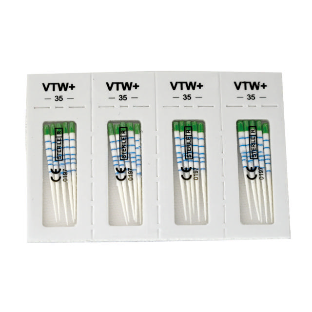 Simplee W+ Gold paperpoints Medium 35 grøn 100stk.