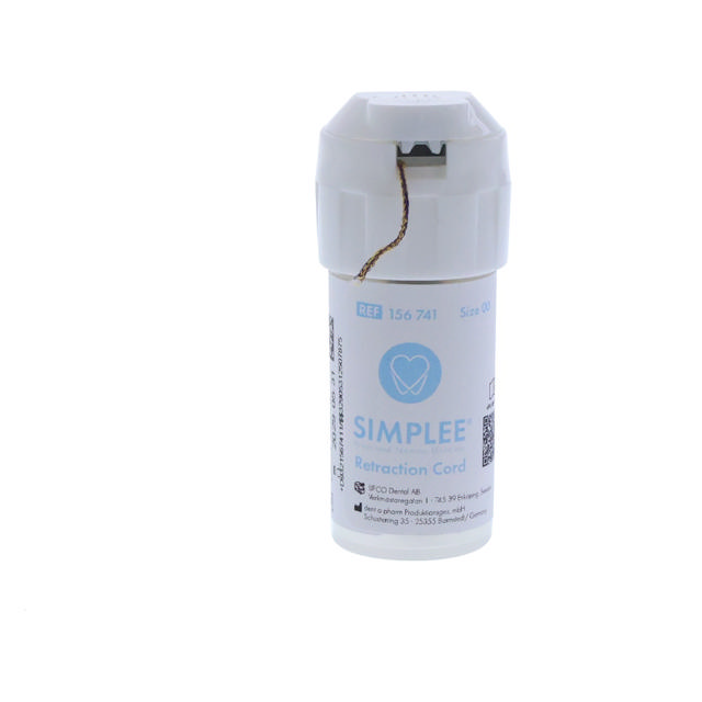 Simplee pochetråd nr. 00, Brun 275 cm.