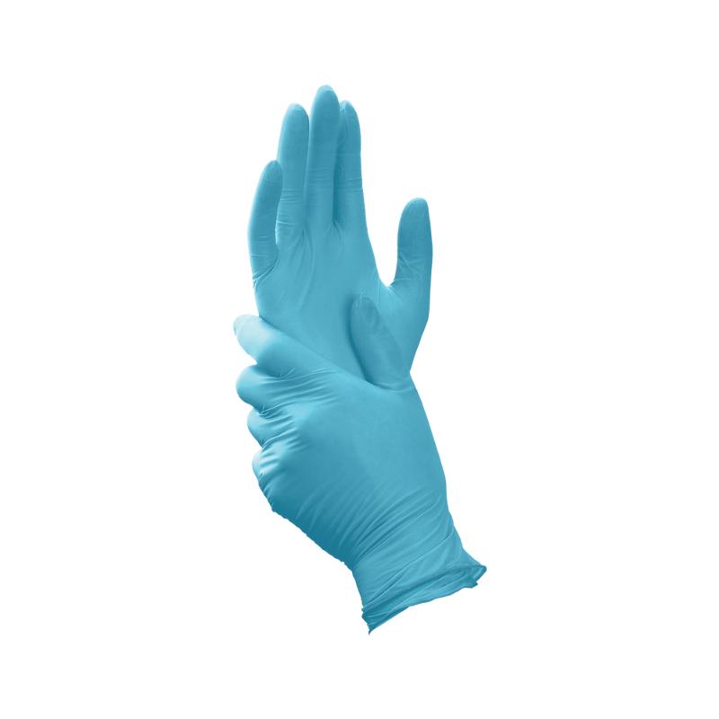 Blossom Nitril handsker blå, x-small,