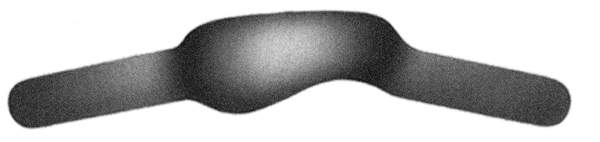 Hawe matricer forkontureret 0,045mm, nr. 392 præmolar 1 bue VS