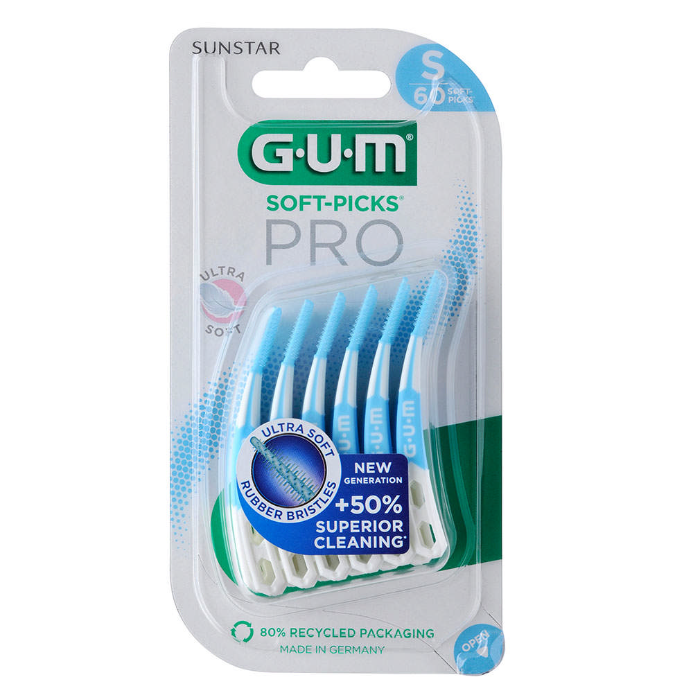 GUM Soft-Picks PRO , Small, 60 stk.