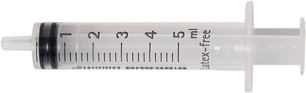 Omnifix Luer sprøjter 5 ml, 100 stk.