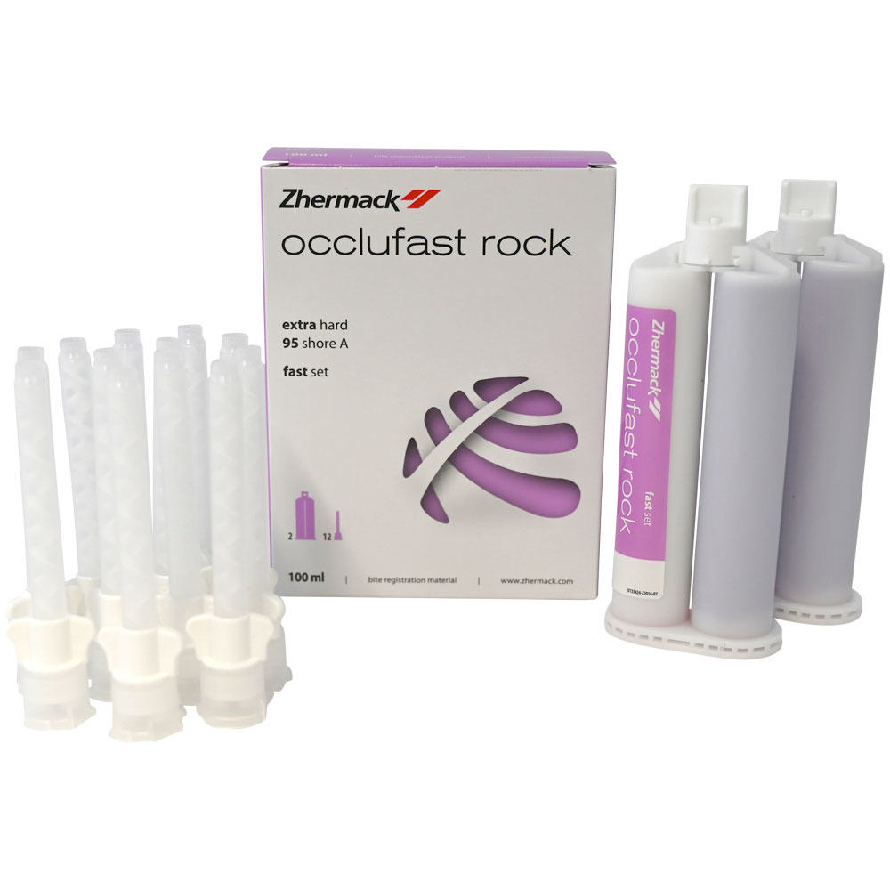 Occlufast Rock 2 x 50 ml inkl. 12 blanderør