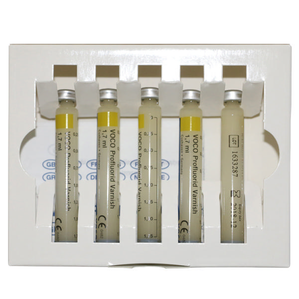 Profluorid Varnish tubuler 5 x 1,7 ml, melon