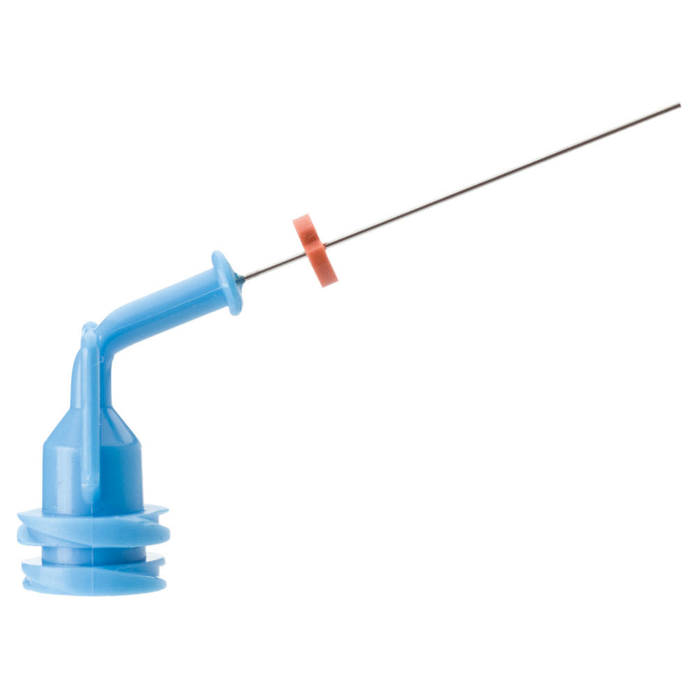 NaviTip rodkanyle, 29G, 25 mm, lyseblå, 50 stk