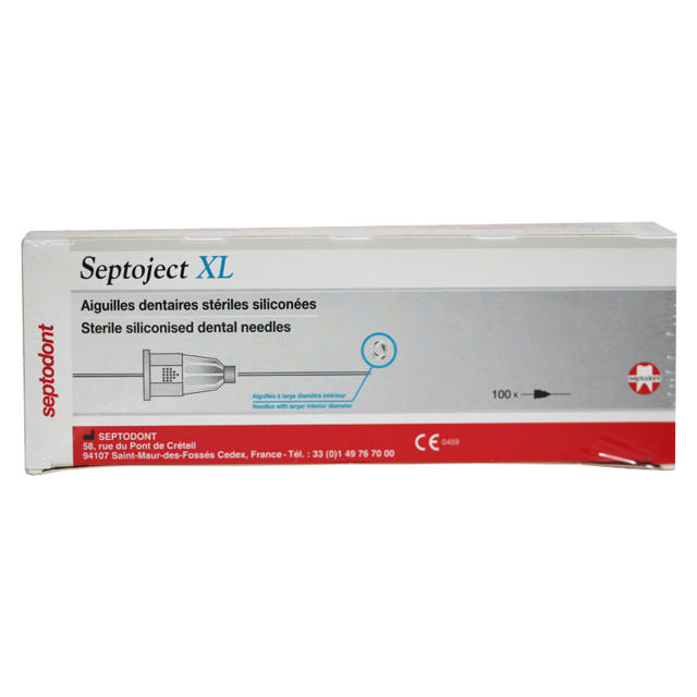 Septoject XL kanyler 27G, 0,40 x 25mm, 100 stk.