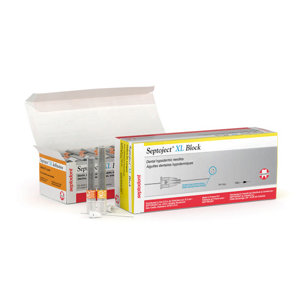 Septoject XL kanyler 27G, 0,40 x 42mm 100 stk
