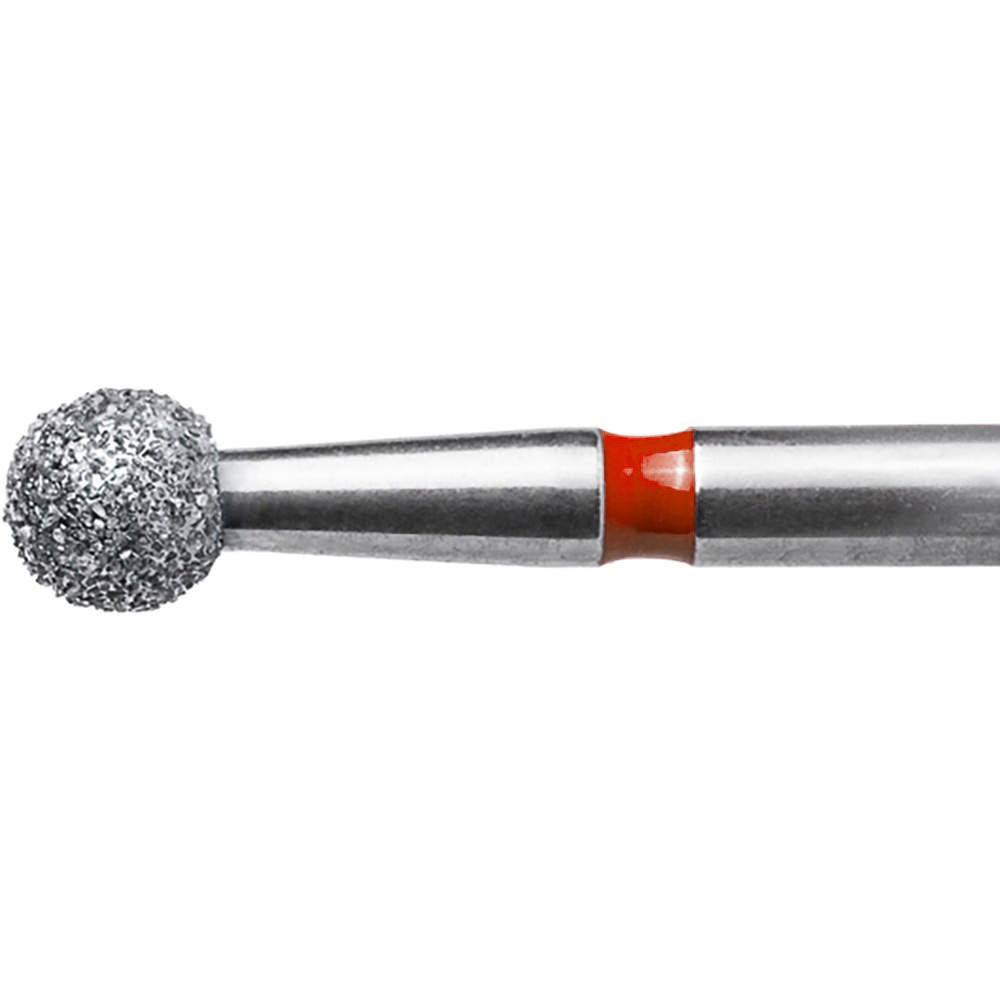 Edelingh diamant rund FG 001/035 F, rød, 5 stk.