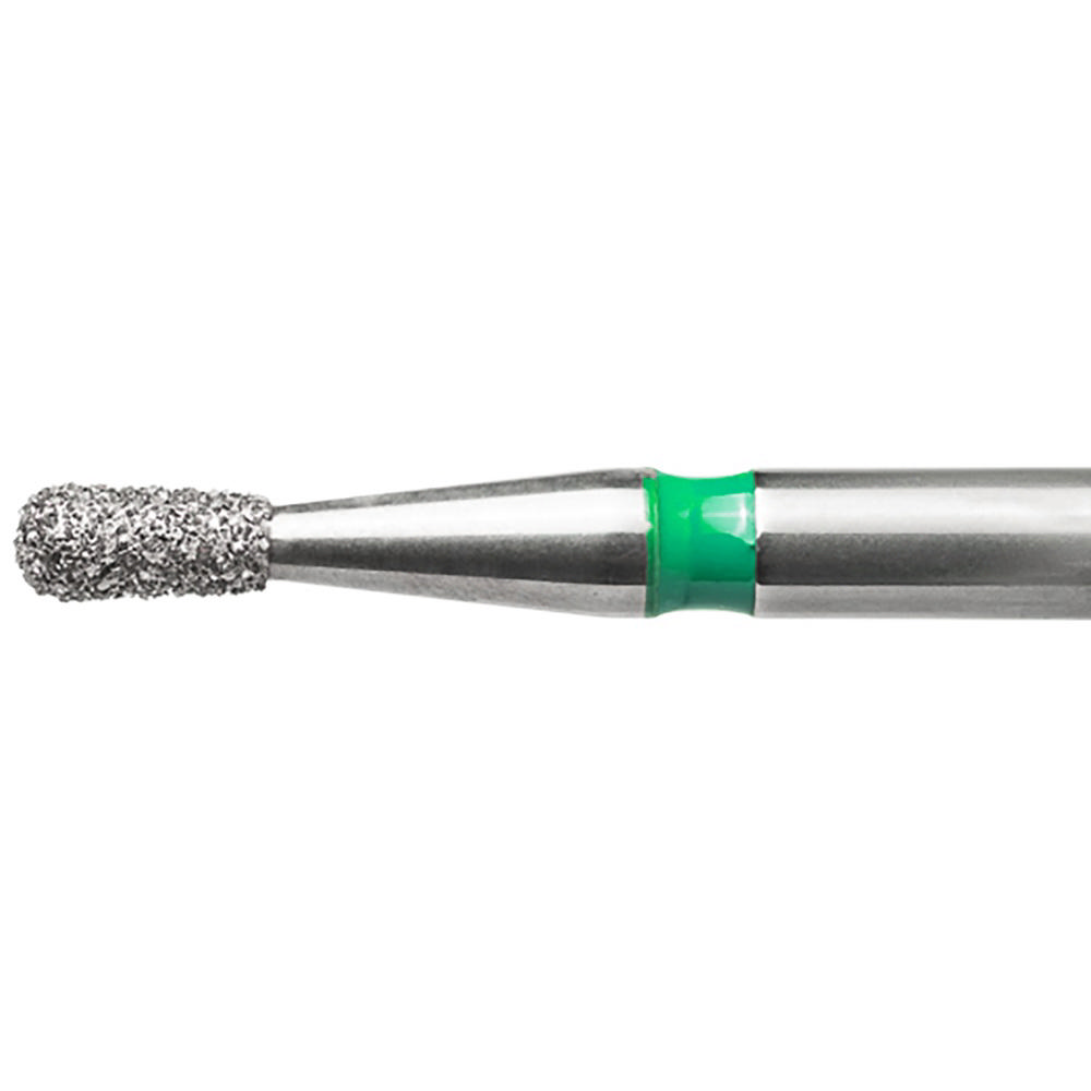 Edelingh diamant pære lang rund FG 238/014 C, grøn, 5 stk.