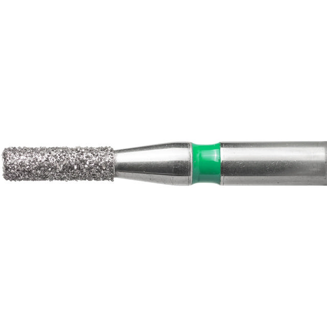 Edelingh diamant cylinder FG 108/012 C, grøn, 5 stk.