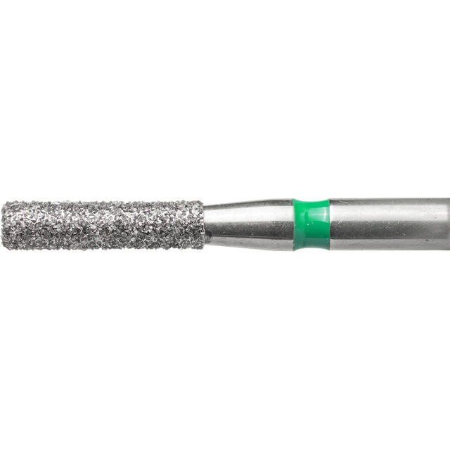 Edelingh diamant cylinder FG 110/012 C, grøn, 5 stk.