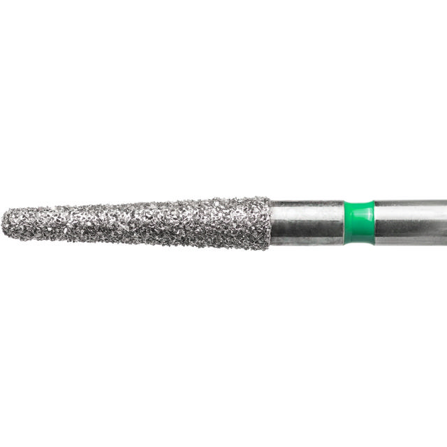 Edelingh diamant konisk FG 198/016 C, grøn, 5 stk.