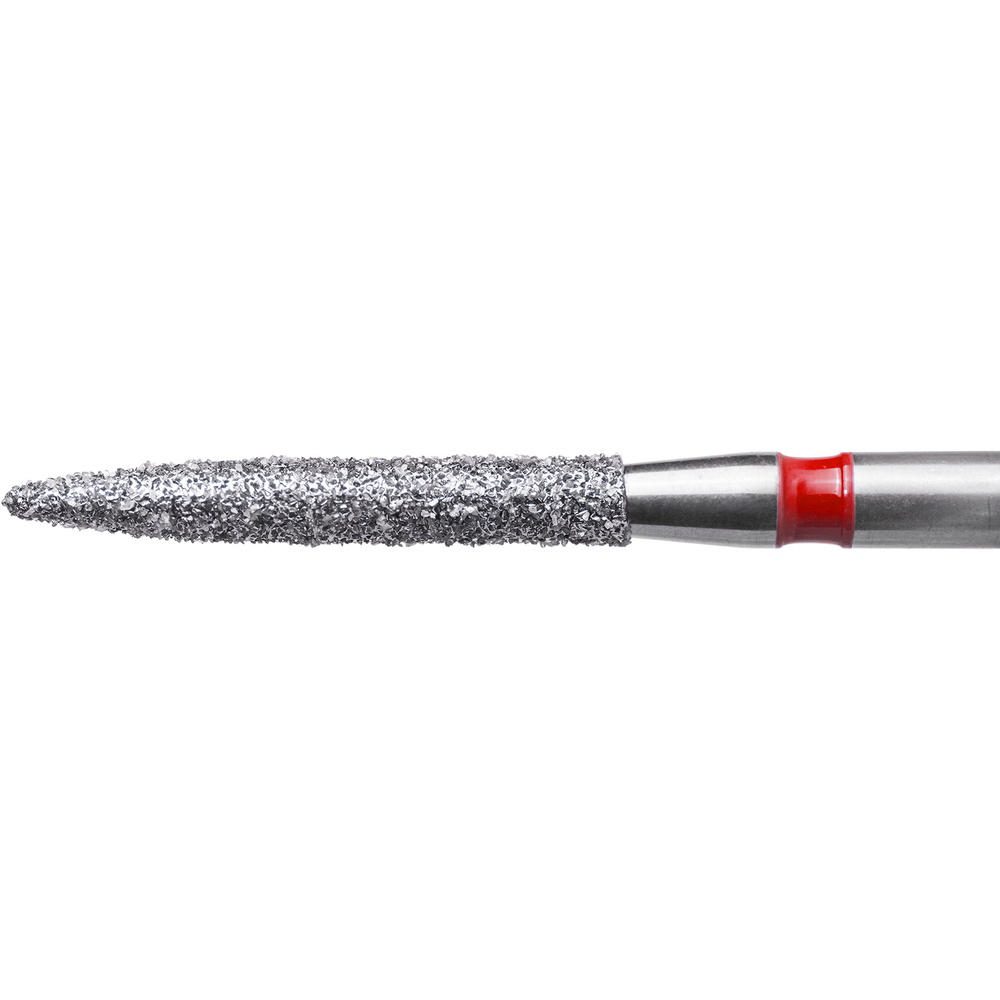 Edelingh diamant flamme RA 250/016 F, rød, 5 stk.