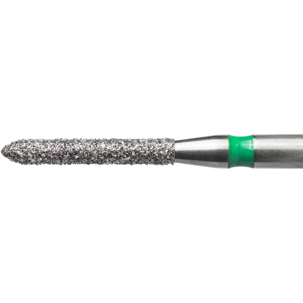 Edelingh diamant torpedo FG 289/016 C, grøn, 5 stk.