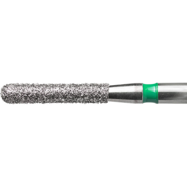 Edelingh diamant cylinder FG 141/012 C, grøn, 5 stk.
