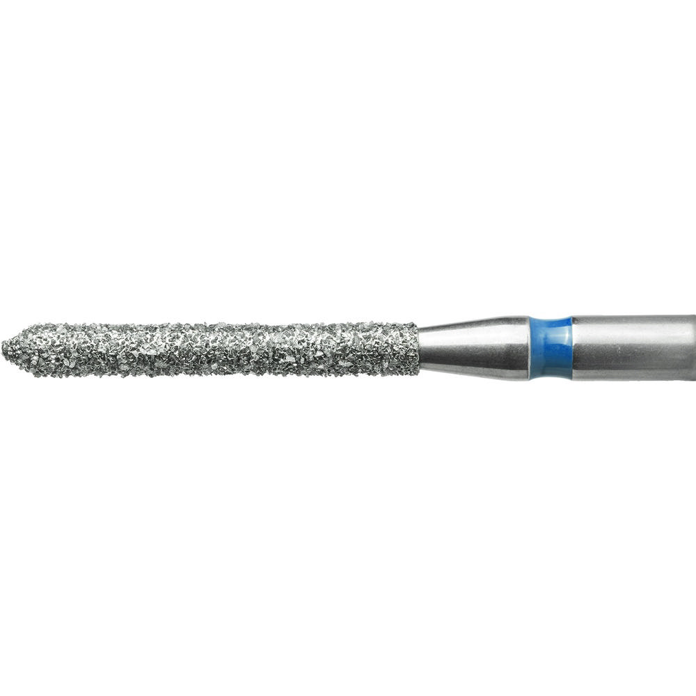 Edelingh diamant cylinder m/spids FG 131/016 M, blå, 5 stk.