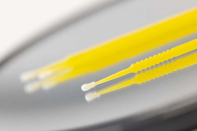 Simplee mikroapplikatorer, fin grøn, 100 stk.