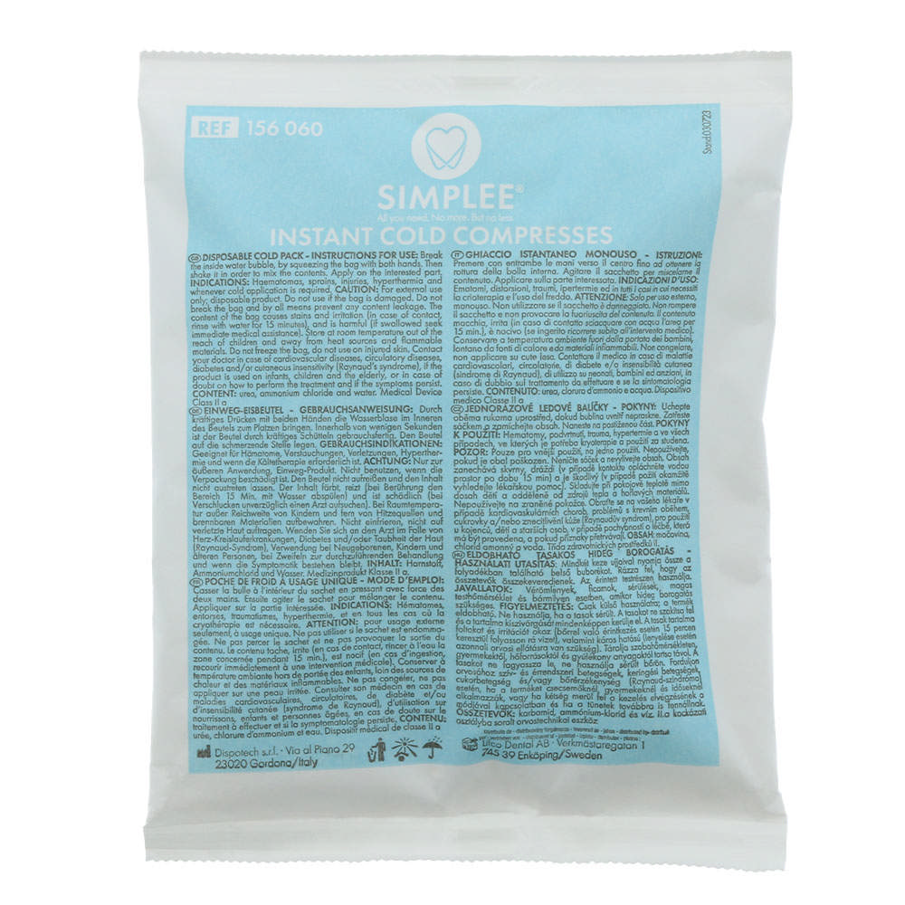 Simplee Cold bag, kølekompres, 10 poser
