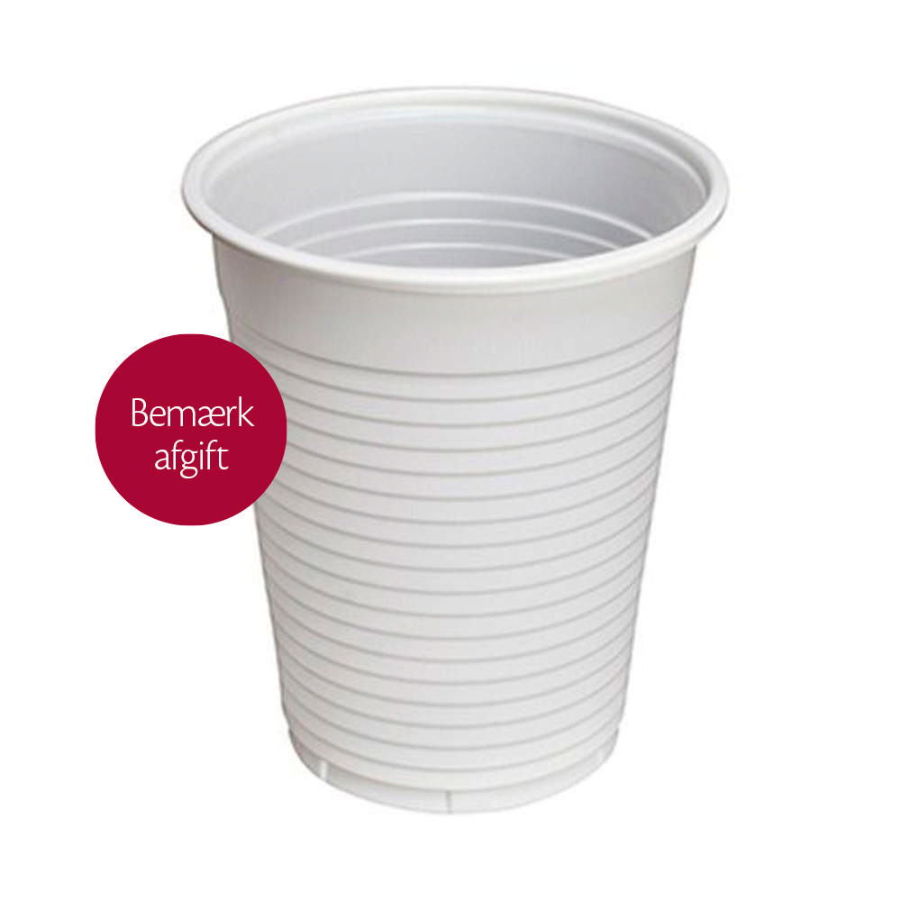 Simplee drikkebægre, hvid, 180 ml, 1000 stk.