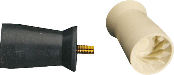 Young gummikopper, 52301, hvide turbo,144 stk.