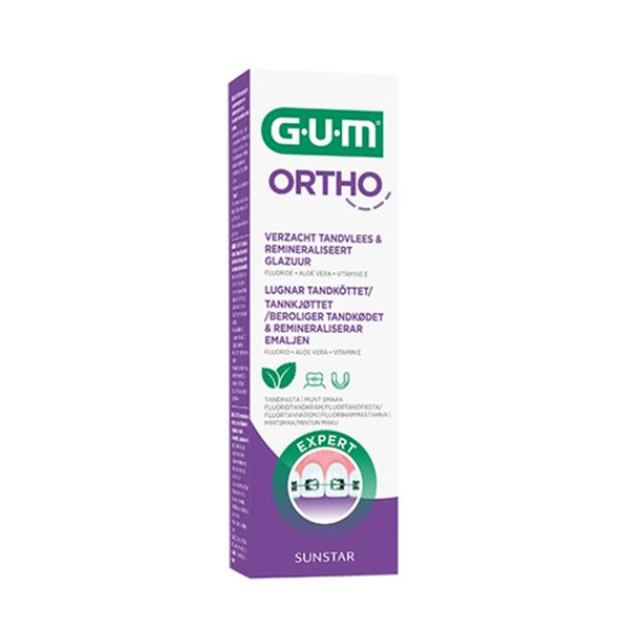 Gum Ortho tandpasta,12 x 75 ml