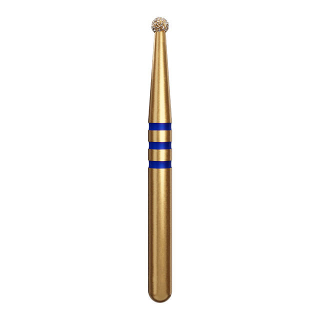 Diatech diamant rund FG ZR801/014, blå, 5 stk.