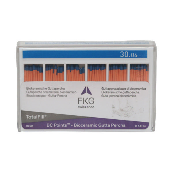 FKG TotalFill BC Points guttapercha 30 .04, 60 stk.