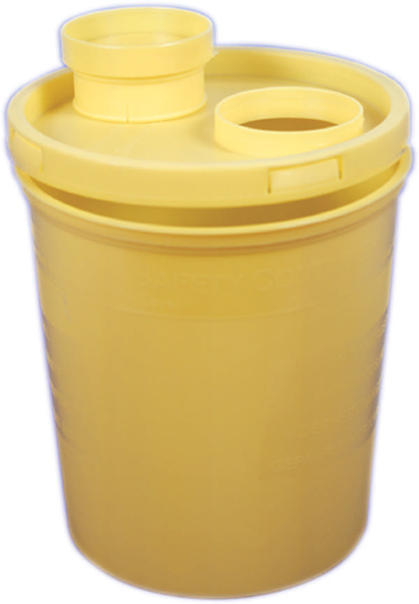 Safety container gul, 1,8 liter