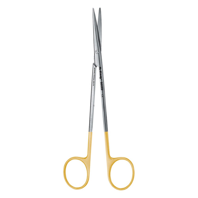 Hu-Friedy saks, Metzenbaum, buet, gracil, PermaSharp, 18 cm
