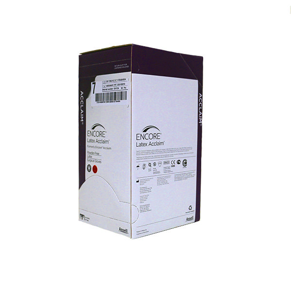 Encore Acclaim latex sterile PF str. 7, 50 par
