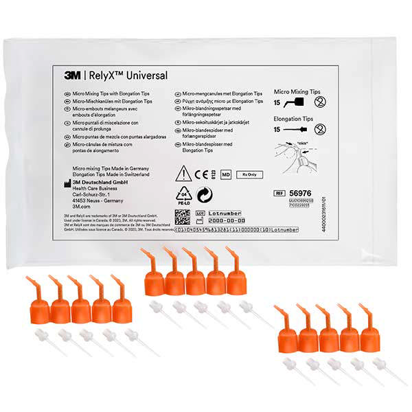 RelyX Universal mikroblandespidser m/forlængertips