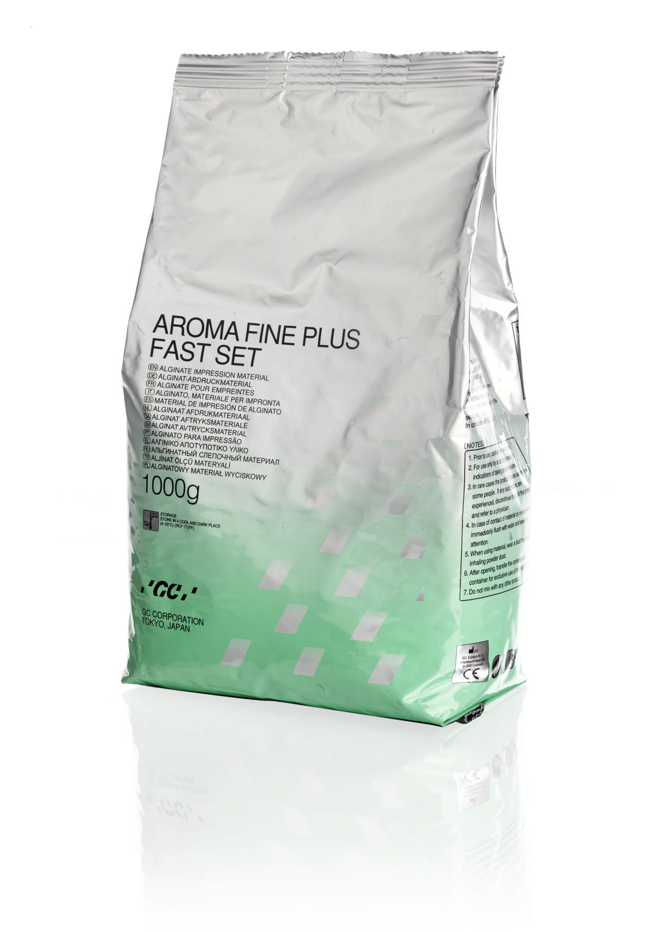 Aroma Fine Plus, Fast set, grøn, 1 kg