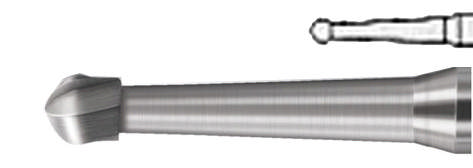 Maillefer hårdmetalbor rosenbor RA rund 0123/012, 5 stk.