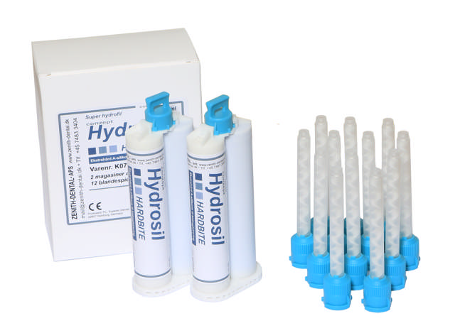 Conzept Hydrosil Hardbite  bidregistrering, blå, 2 x 50 ml