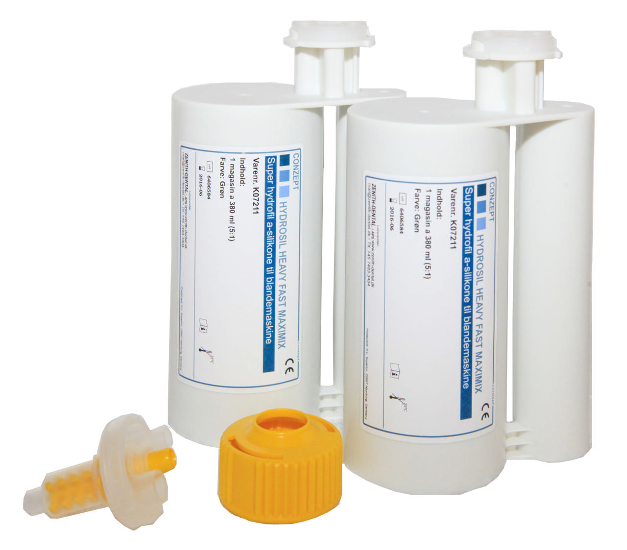 Conzept Hydrosil Heavy Fast Maximix, grøn, 2 x 380 ml.