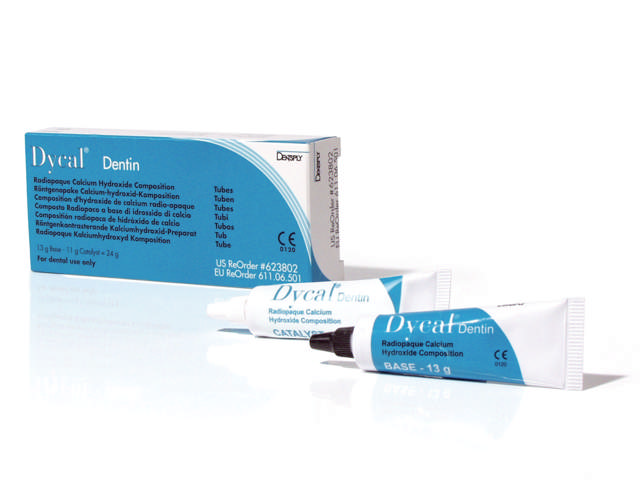 Dycal Dentin tube, Sæt med 13 g base/11 g katalysator