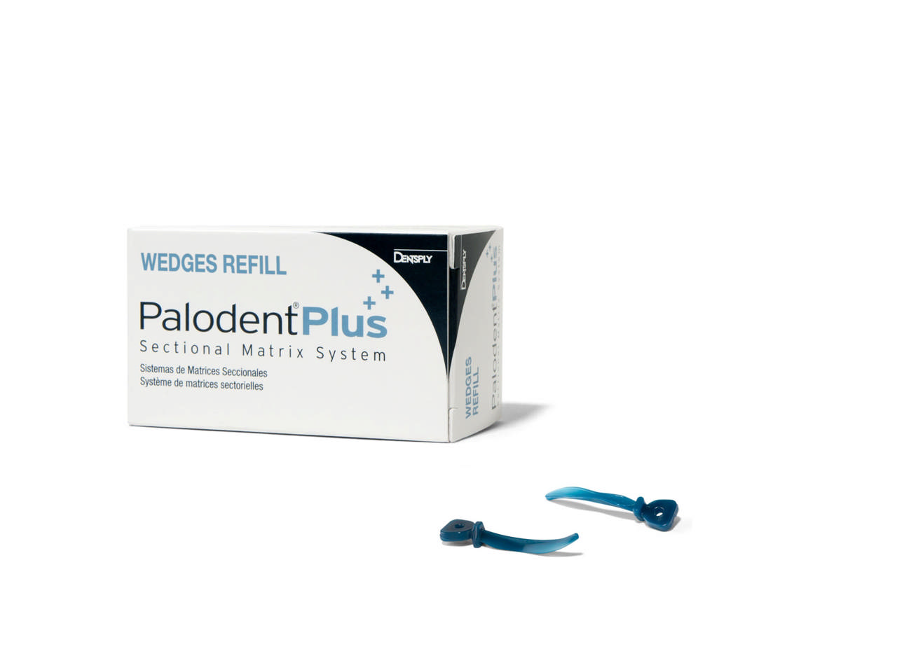 Palodent V3, kiler small, mørkeblå, 100 stk.