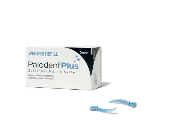 Palodent V3, kiler medium, lyseblå, 100 stk.