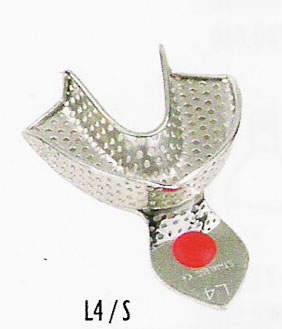 Aftryksske Perf Underkæbe-S, med retentionskant,