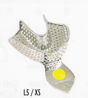 Aftryksske Perf Underkæbe-XS, med retentionskant,