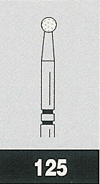 Two Striper diamant 125.C , ISO 001/018, 5 stk. 