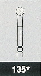 Two Striper diamant FG 135 MF1, ISO 001/024, 5 stk