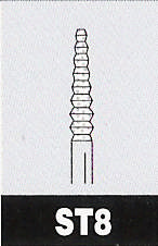 Two Striper diamant ST 8 C, ISO 519/018, 5 stk.