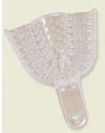 Engangs aftryksske, plast, Large-OK, 10 stk