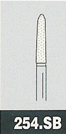 Two Striper diamant, Grøn 254.SB C , ISO 298/018, 5 stk 