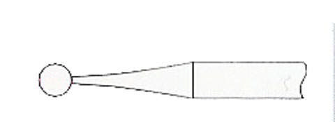 Stålbor rosenbor RA ISO 02, 10 stk