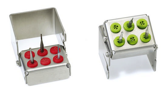 Nichrominox Plug In, grøn, til 6 bor