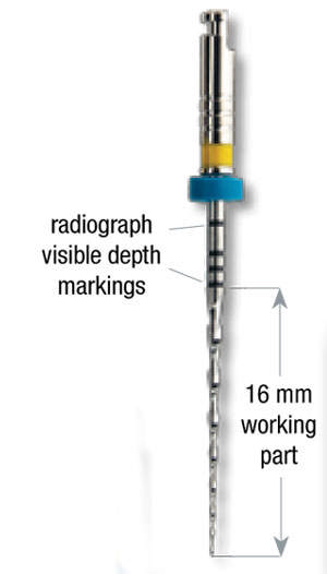 VDW Mtwo Niti-file, 25 mm, str 35, 6 stk.