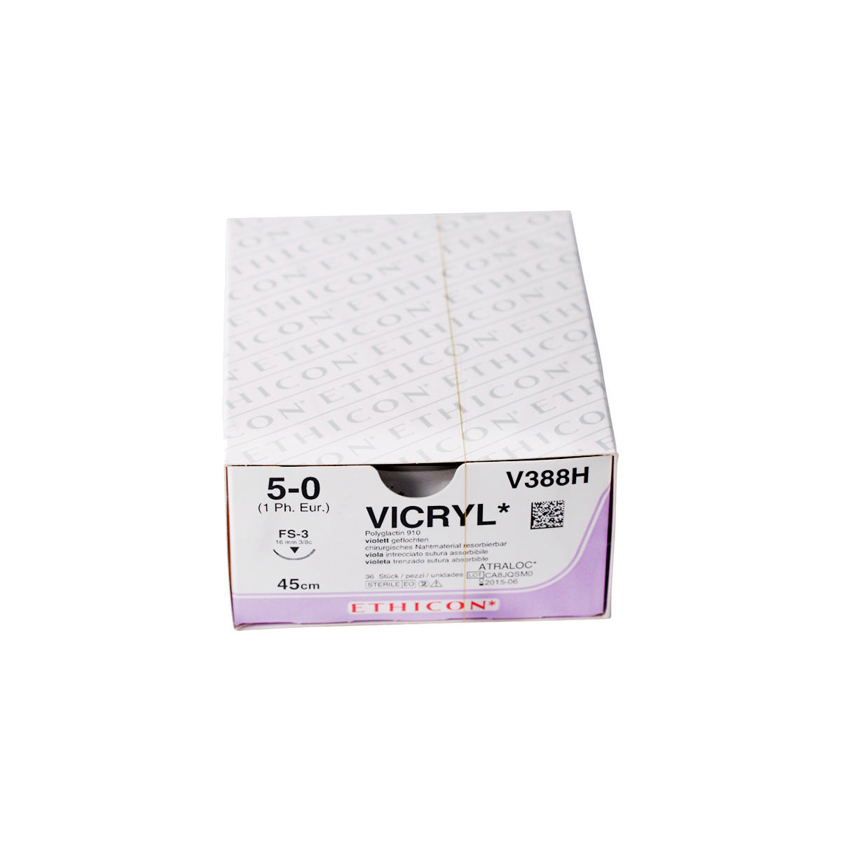 Ethicon V388H, Vicryl 5-0, FS-3 nål. 36 Stk.