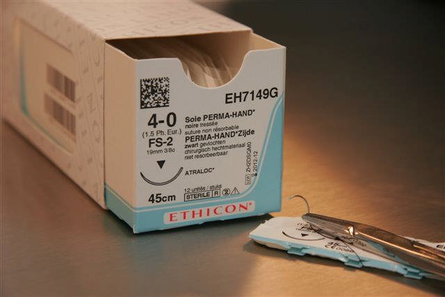 Ethicon EH7149G, Silke 4-0, FS-2 nål